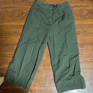 Who What Wear Wide Leg Khakis